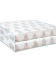 Marveille Flowers, Indoor/Outdoor Pink Seat Cushion Covers, with Piping, 24"x24"x4"