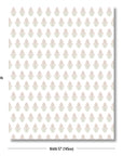 Marveille Flowers, Vintage Floral Outdoor Fabric By The Yard 57", Blush Pink Flower on White