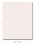 Coastline Stripes, Outdoor Pink Fabric By The Yard 57", Blush Pink