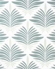 Sanpalo Palm Leaves, Indoor/Outdoor Fabric By The Yard 57", Celadon Green