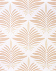 Sanpalo Palm Leaves, Indoor/Outdoor Fabric By The Yard 57", Neutral Tan