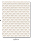Sanpalo Palm Leaves, Indoor/Outdoor Fabric By The Yard 57", Neutral Tan