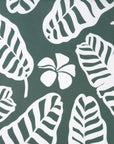 Corolla Palm Leaves, Indoor/Outdoor Fabric By The Yard 57", Forest Green
