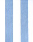 Beach Stripes, Outdoor Performance Fabric By The Yard 57", Azure Blue