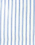 Coastline Stripes, Outdoor Performance Fabric By The Yard 57", Azure Blue