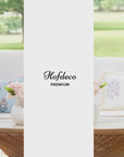 Coastal Indoor Outdoor Lumbar Pillow Cover, Floral with Piping, Baby Blue Blush Pink, 12"x20"
