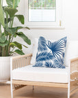 navy blue outdoor pillows