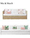 navy blue outdoor pillows