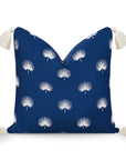 navy throw pillow