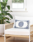 navy blue outdoor pillows