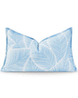 leaf print pillow case