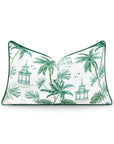 chinoiserie pillow cover