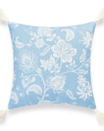 flower throw pillow