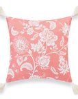 flower throw pillow