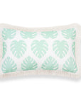 Fringe outdoor pillow cover