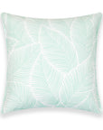 Muted aqua pillow cover