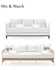 Neutral tan outdoor pillow cover