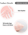 Weather-resistant pillow cover