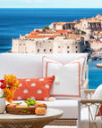 lumbar outdoor pillow cover
