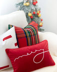 Lumbar pillow cover