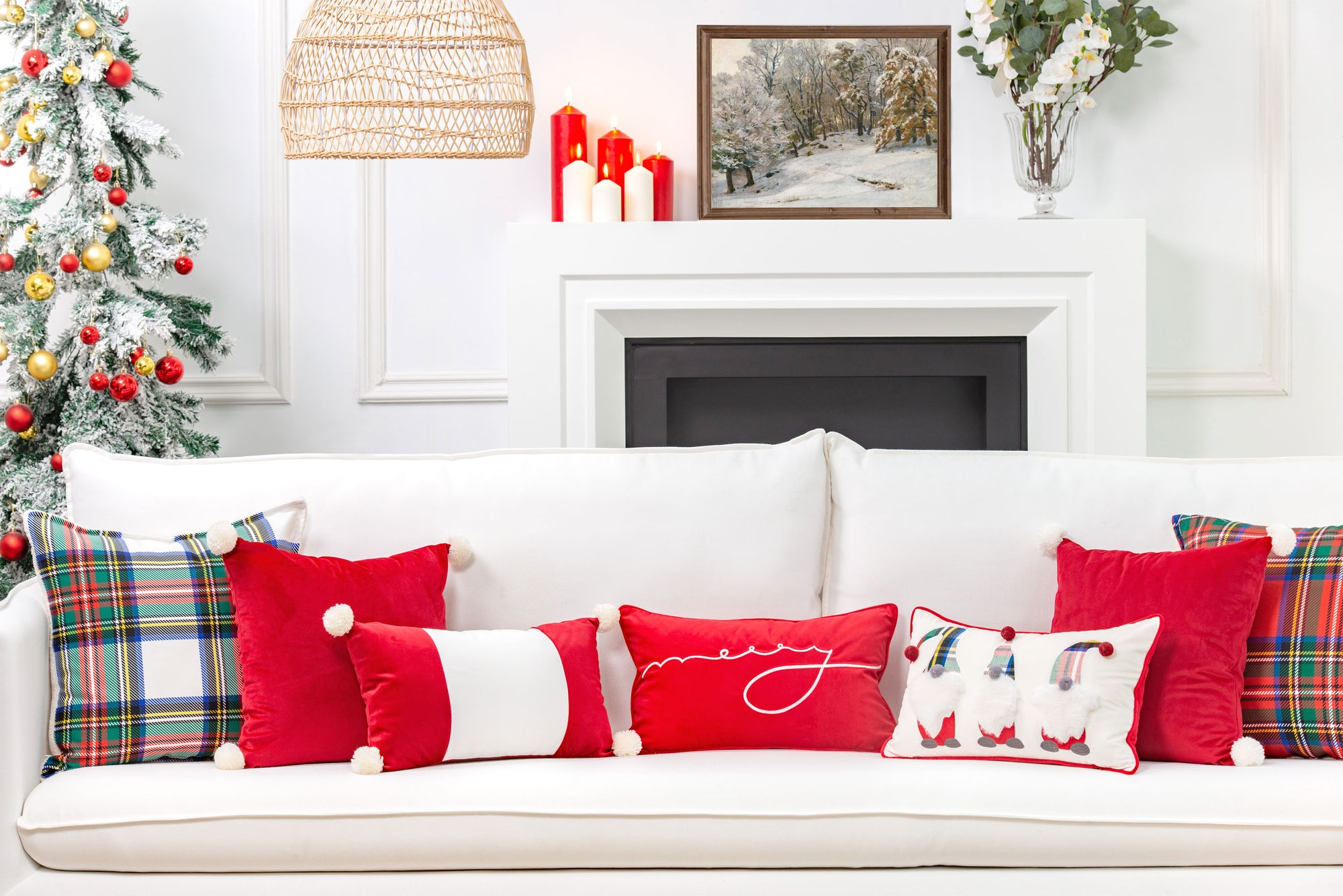 Christmas pillow cover
