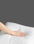 Water Resistant Down Alternative Lumbar Pillow Insert, 13"x21"