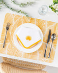 leather placemats