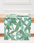 green table runner