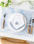white napkins