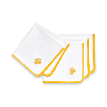 yellow cloth napkins