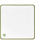 Coastal Napkin, Embroidered Palm Leaf, Green, 20"x20"