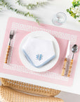 white napkins