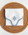 white cloth napkins