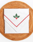 Festive dinner napkins