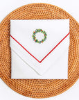 Cloth napkins for Christmas