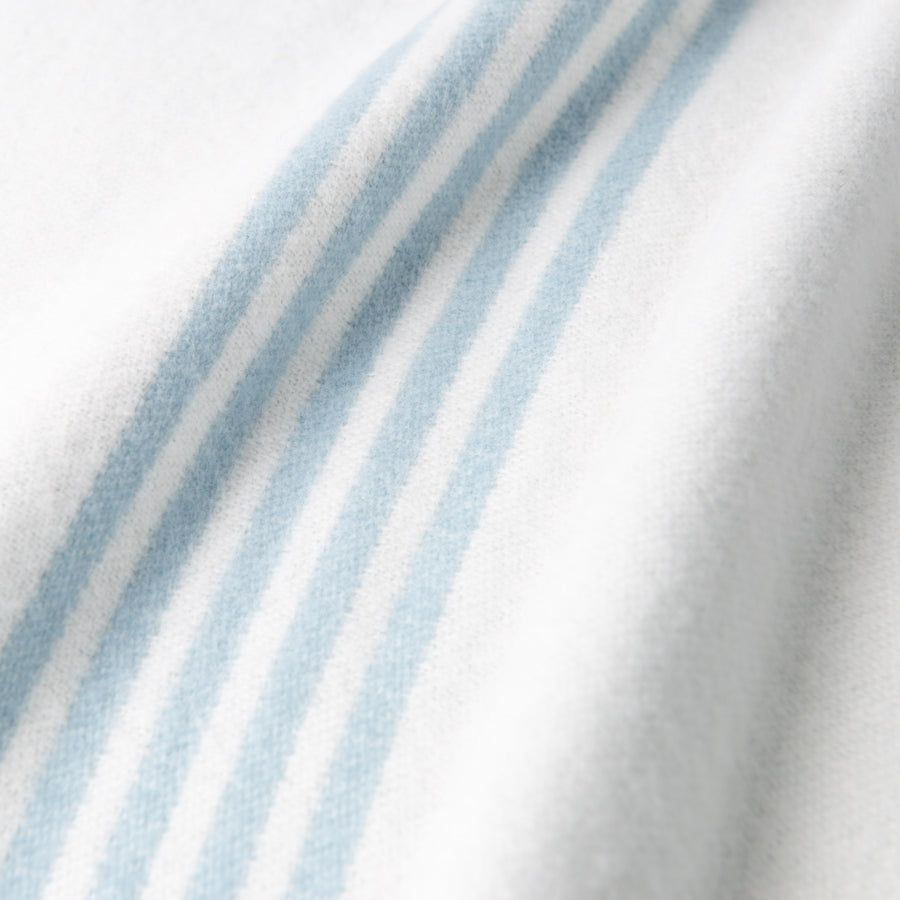 Vertical striped blanket
