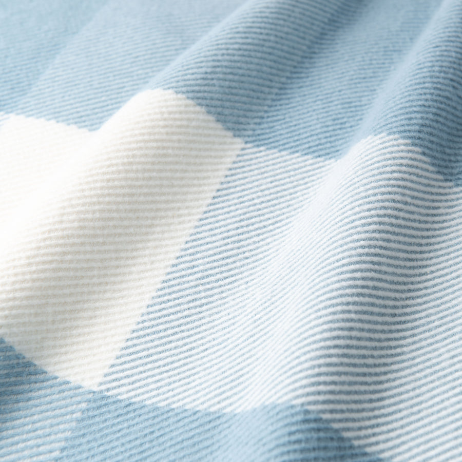 Baby blue blanket