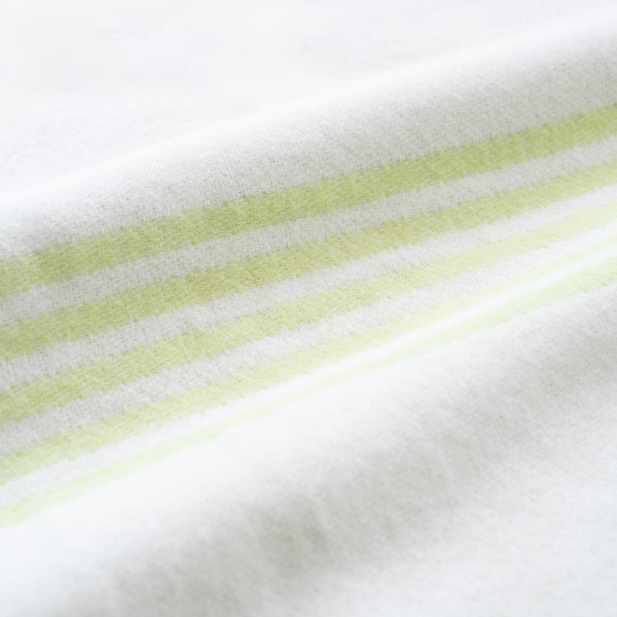 Rivora Stripes, Green Throw Blanket, Woven Stripes with Tassels, 50&quot;x70&quot;
