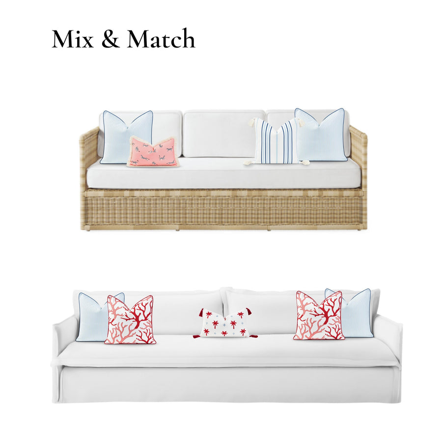 striped outdoor pillows