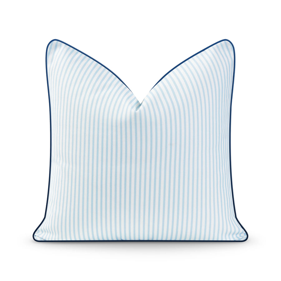 striped pillow cover