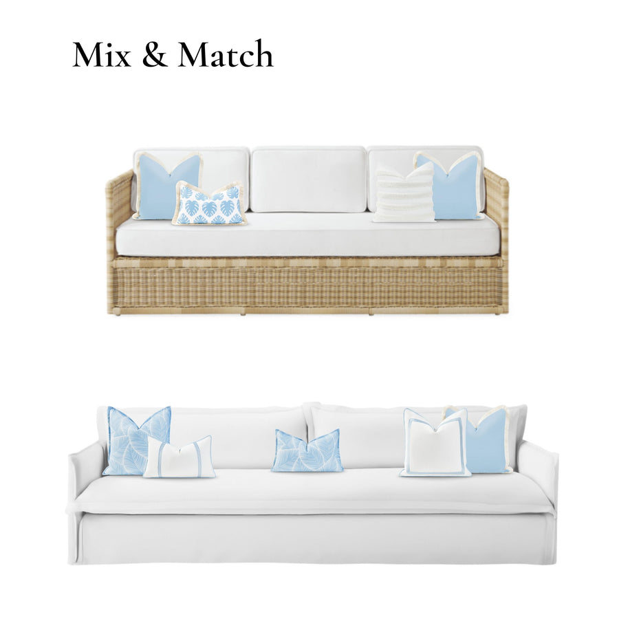 beachy outdoor pillows