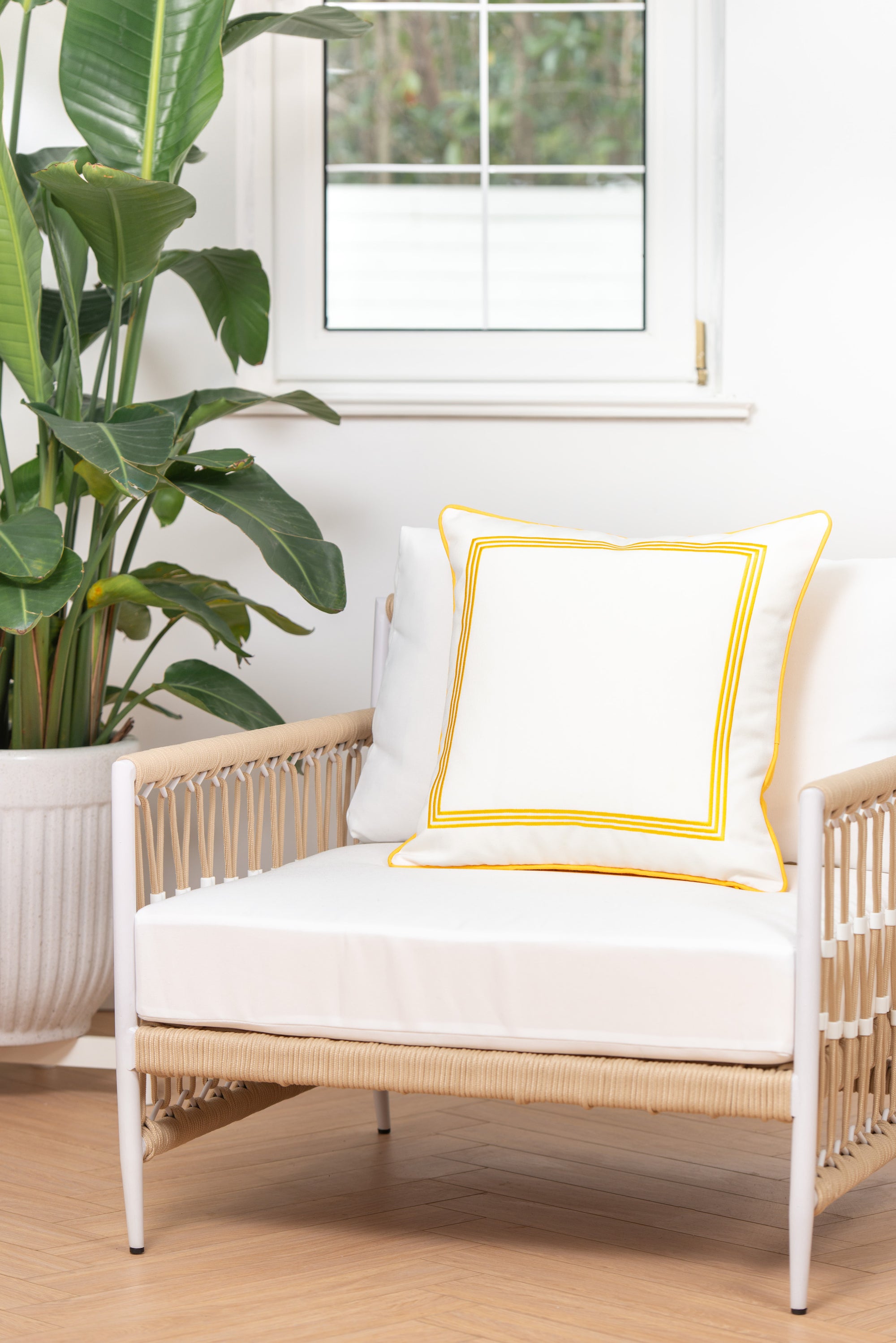 striped outdoor pillows