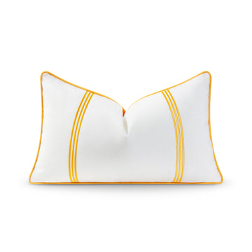 striped outdoor pillow cover