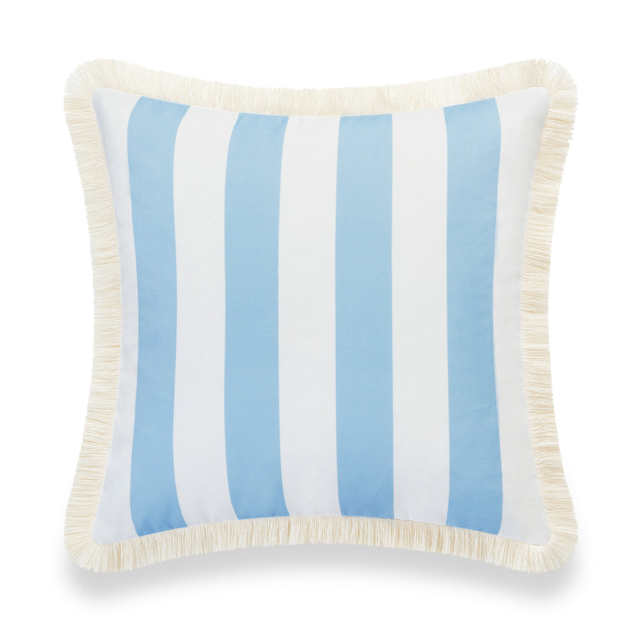 striped throw pillow