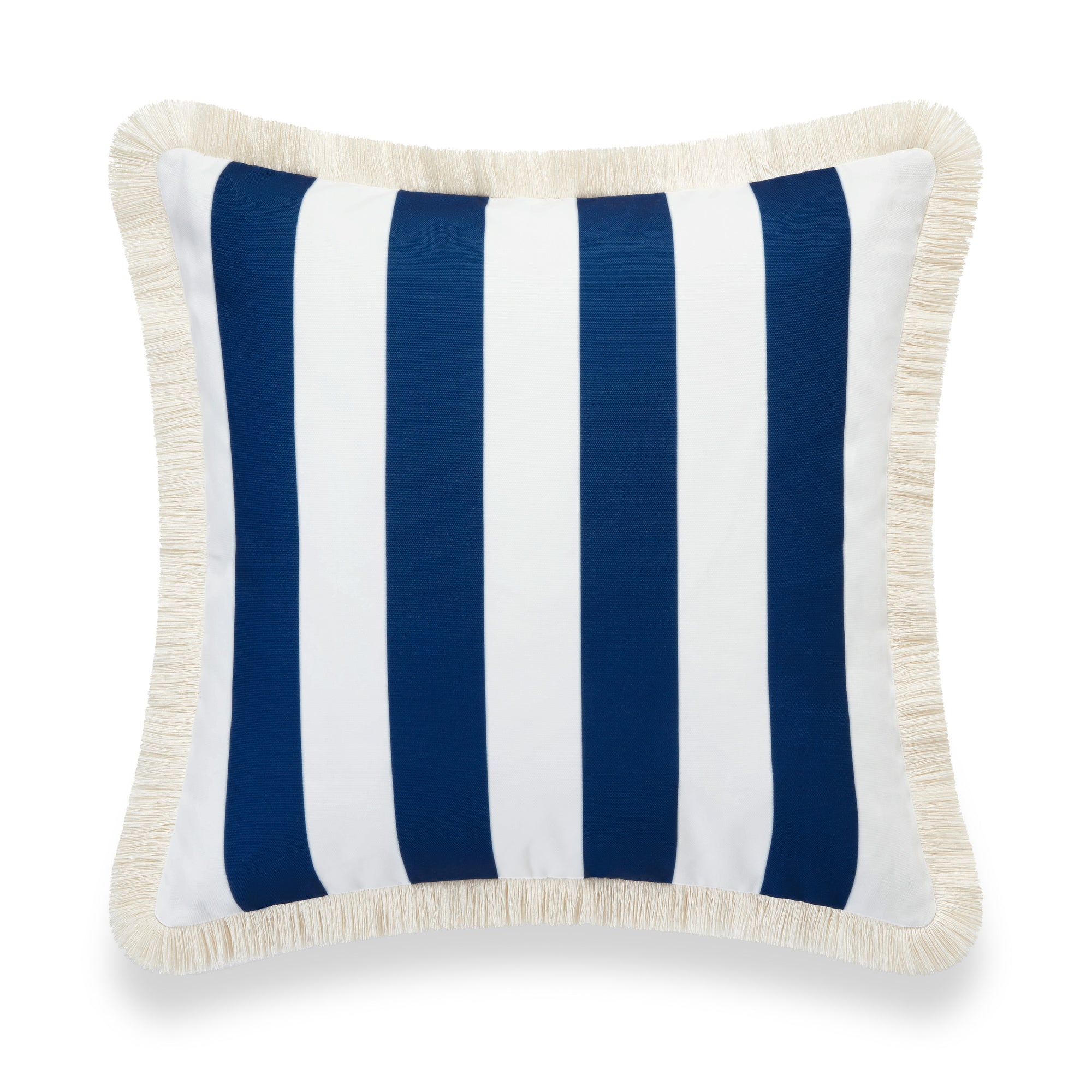 striped throw pillow