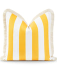 red stripe pillow