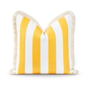 red stripe pillow