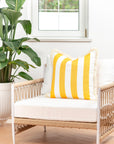 striped outdoor pillows