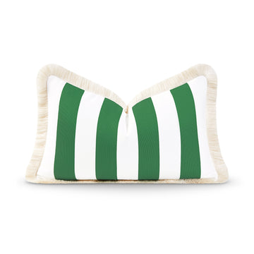 fringe pillow case