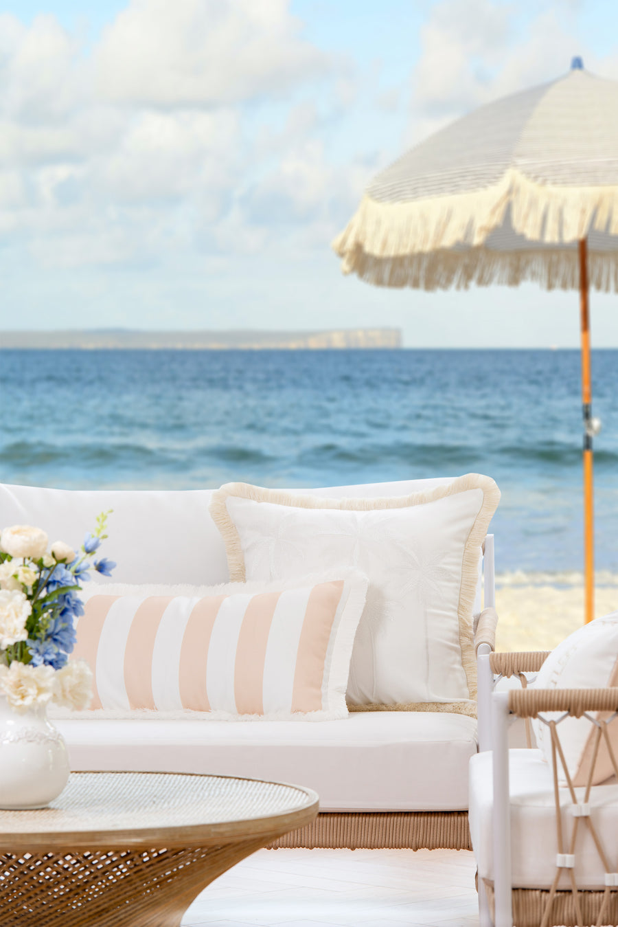 Coastal Pillow Cover